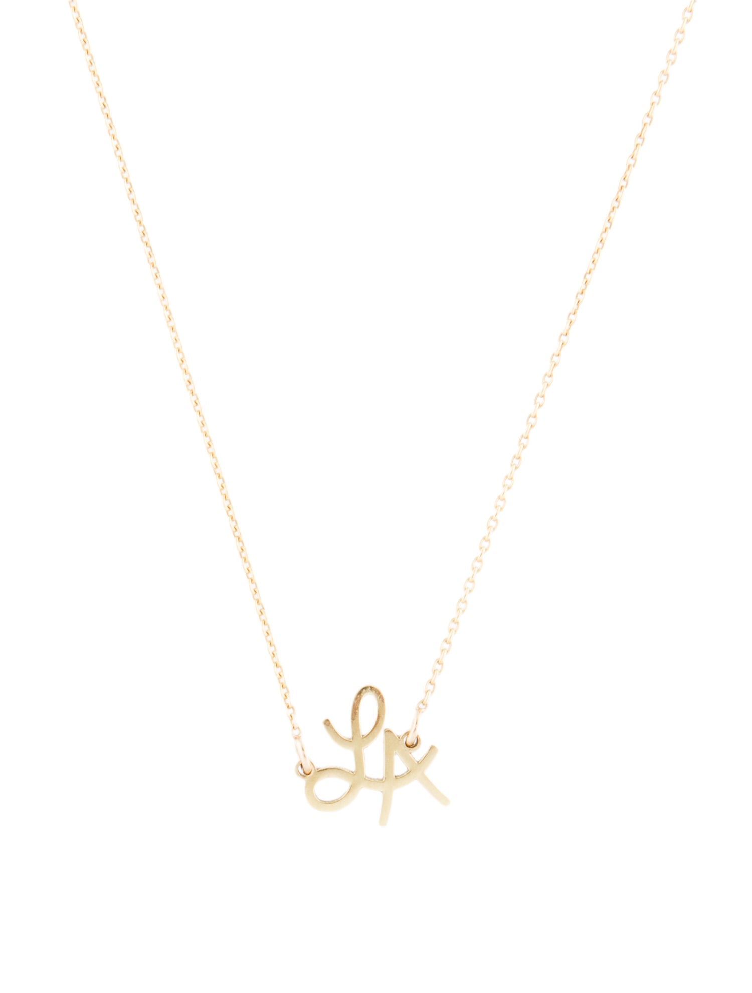 Jennifer Meyer 14K LA Necklace