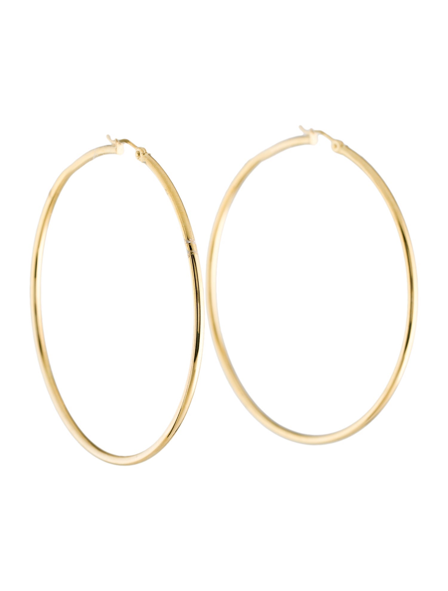 Jewelmak 14K Large Hoop Earrings