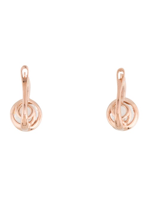 Jewelmak 14K Morganite & Diamond Earclip Earring