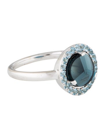 Jewelmak Cocktail Ring 14K Topaz 7