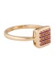 Jewelmak 14K Rhodolite Cocktail Ring