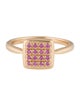Jewelmak 14K Rhodolite Cocktail Ring