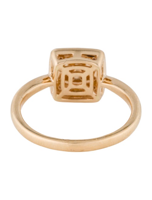 Jewelmak 14K Rhodolite Cocktail Ring