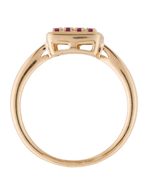 Jewelmak 14K Rhodolite Cocktail Ring
