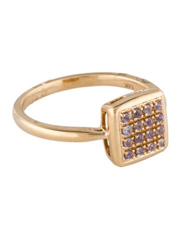 Jewelmak Cocktail Ring 14K Tanzanite 7