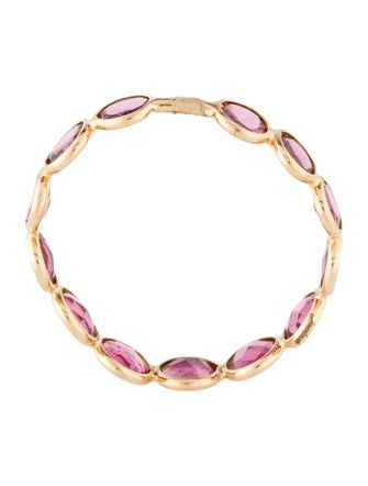 Jewelmak 18K Tourmaline Band