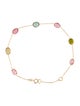 Jewelmak 18K Tourmaline Station Bracelet
