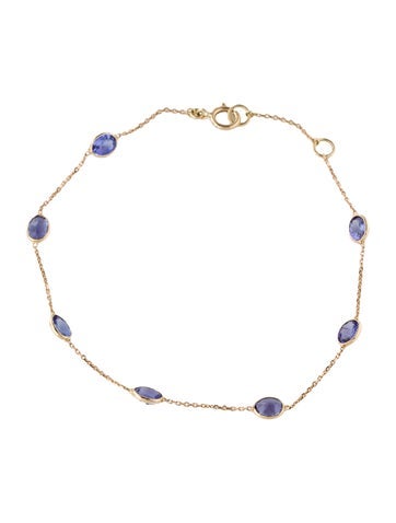 Jewelmak Station 18K Tanzanite Bracelet
