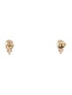 Jewelmak 14K 1.56ctw Sapphire & Diamond Stud Earrings