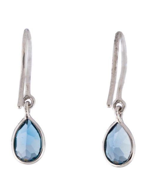 Jewelmak 18K Topaz Drop Earrings