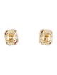 Jewelmak 14K Ruby Stud Earrings