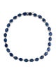 Jewelmak 14K Sapphire & Diamond Link Bracelet