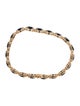 Jewelmak 14K 8.20ctw Sapphire & Diamond Link Bracelet