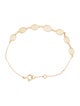 Jewelmak 18K 4.51ctw Opal Station Bracelet