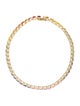 Jewelmak 18K 7.26ctw Sapphire Heart Link Bracelet