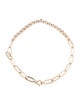 Jewelmak 14K 1.06ctw Sapphire Link Bracelet