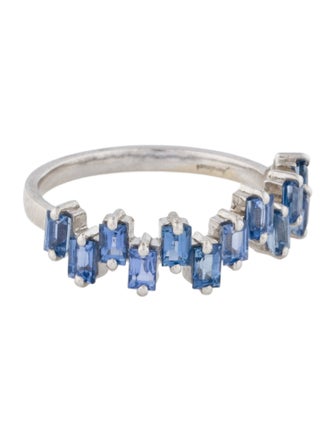 Jewelmak 14K 1.80ctw Sapphire Ring