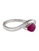Jewelmak 14K Ruby Cocktail Ring