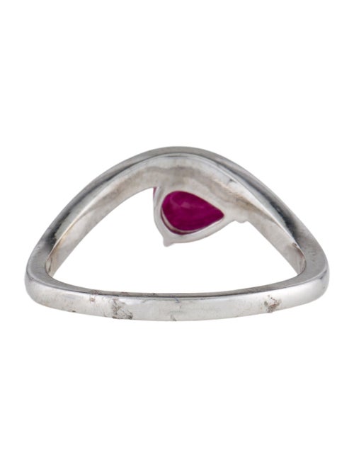 Jewelmak 14K Ruby Cocktail Ring