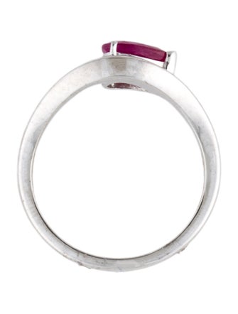 Jewelmak 14K Ruby Cocktail Ring