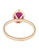 Jewelmak 14K Ruby Cocktail Ring