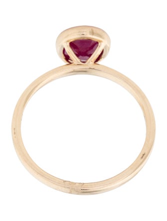 Jewelmak 14K Ruby Cocktail Ring