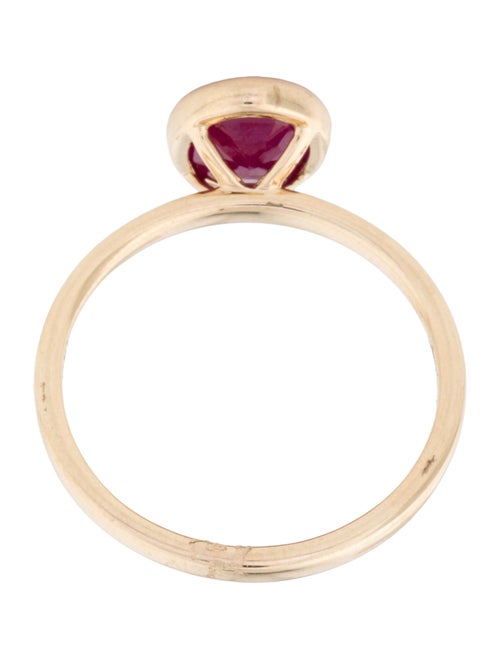 Jewelmak 14K Ruby Cocktail Ring