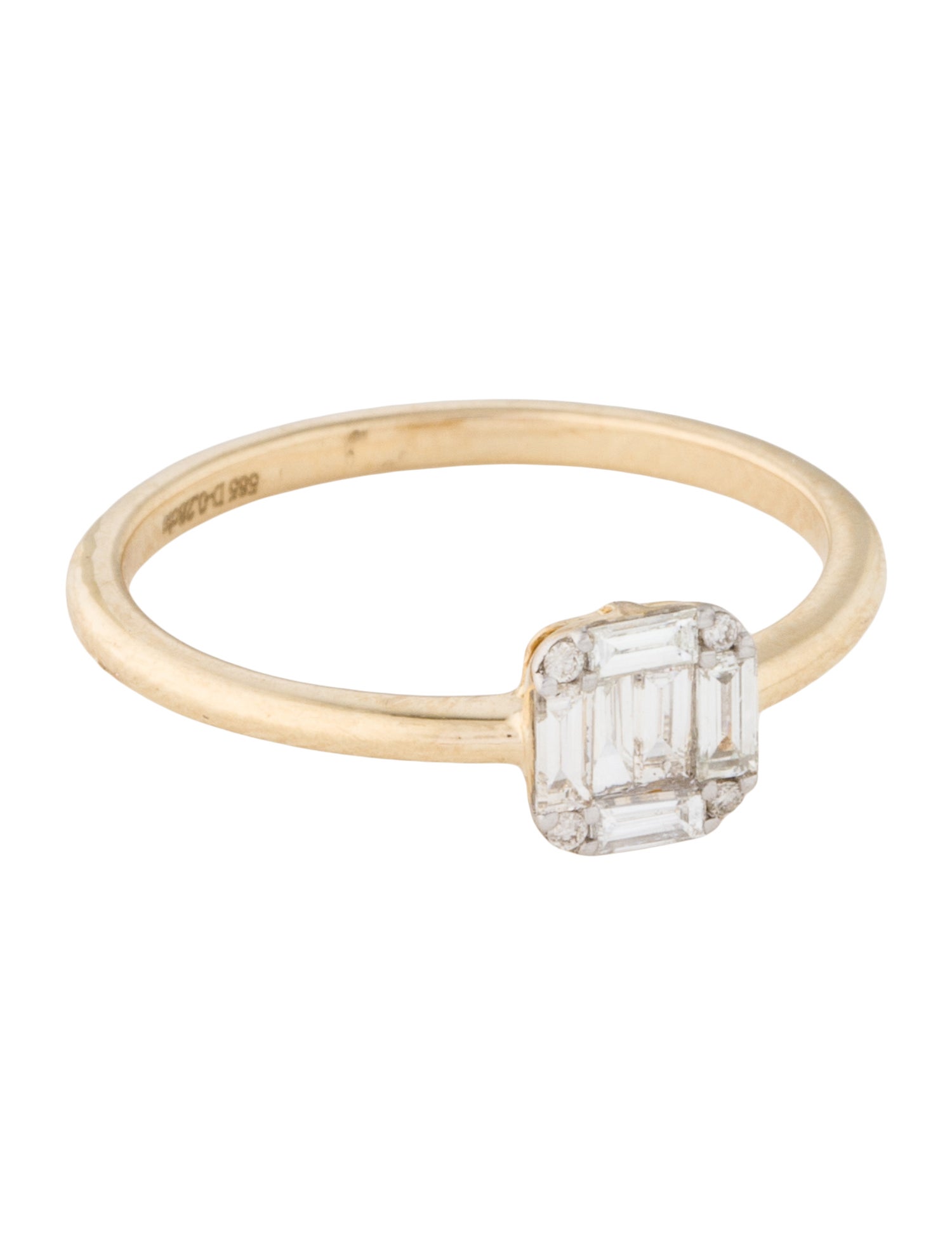 Jewelmak 14K Diamond Cocktail Ring