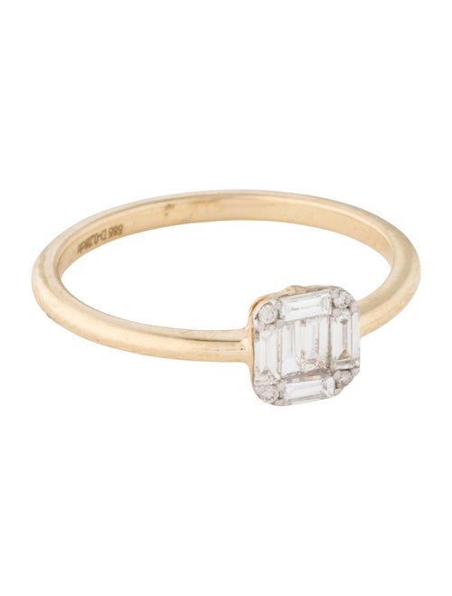 Jewelmak 14K Diamond Cocktail Ring