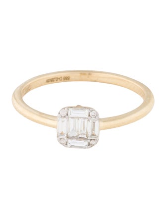 Jewelmak 14K Diamond Cocktail Ring