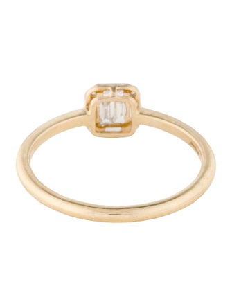 Jewelmak 14K Diamond Cocktail Ring
