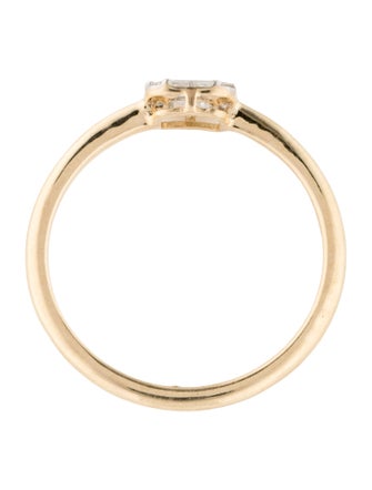 Jewelmak 14K Diamond Cocktail Ring