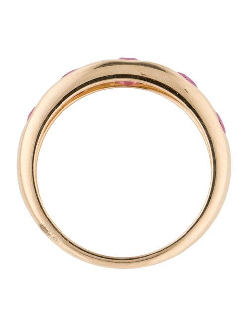 Jewelmak 14K Ruby Band
