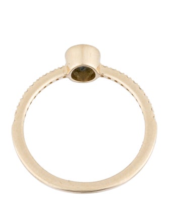 Jewelmak 14K Sapphire & Diamond Cocktail Ring