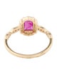 Jewelmak 14K Ruby & Diamond Cocktail Ring