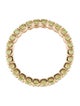 Jewelmak 14K 1.56ctw Peridot Eternity Band