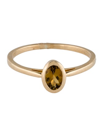 Jewelmak 14K Tourmaline Cocktail Ring