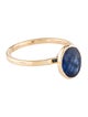 Jewelmak 14K 2.40ct Sapphire Cocktail Ring