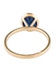 Jewelmak 14K 2.40ct Sapphire Cocktail Ring