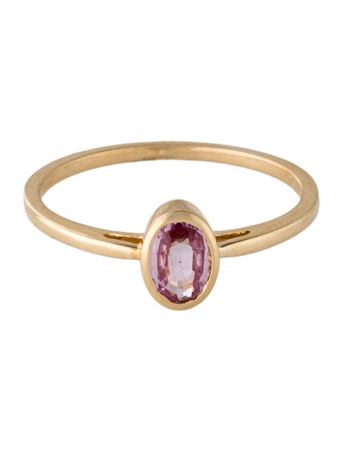 Jewelmak 14K Sapphire Cocktail Ring