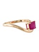 Jewelmak 14K 1.04ct Ruby Cocktail Ring