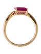 Jewelmak 14K 1.04ct Ruby Cocktail Ring