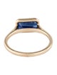 Jewelmak 14K 1.92ct Sapphire Cocktail Ring