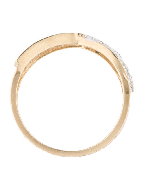 Jewelmak 14K Sapphire & Diamond Band