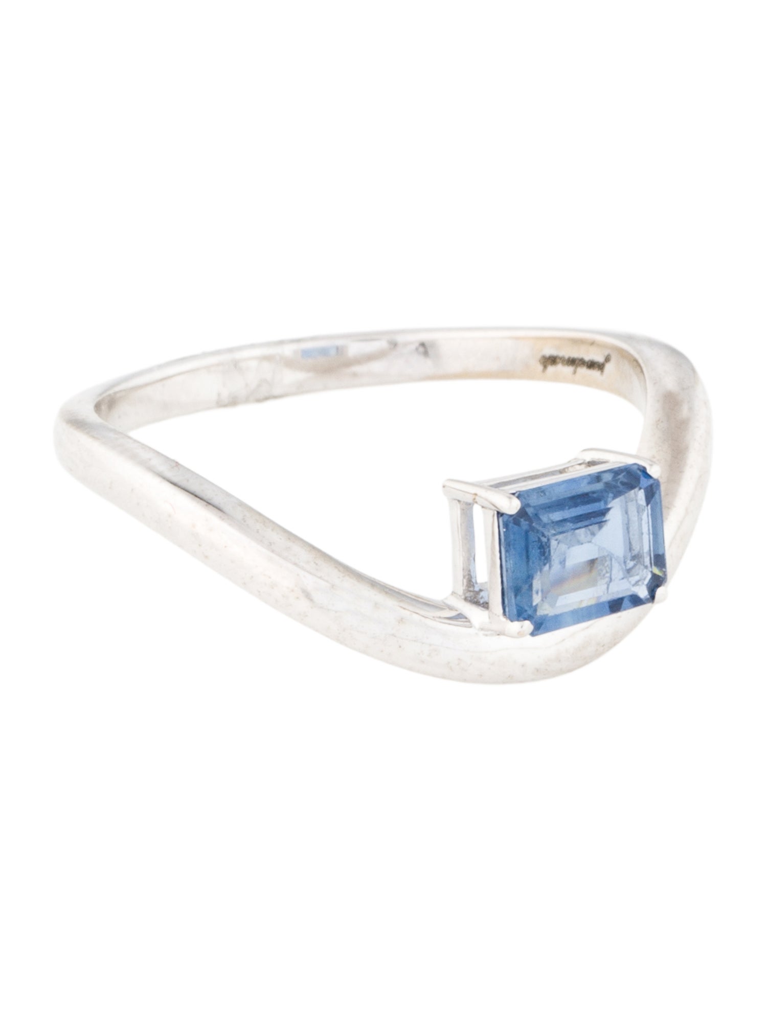Jewelmak 14K SApphire Cocktail Ring