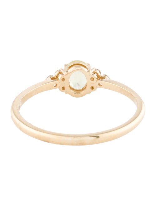 Jewelmak 14K Sapphire & Diamond Cocktail Ring