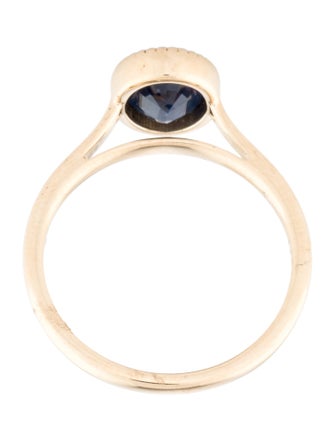 Jewelmak 14K 2.02ct Sapphire Cocktail Ring