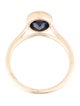 Jewelmak 14K 2.02ct Sapphire Cocktail Ring