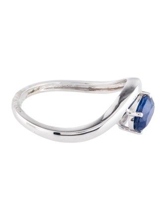 Jewelmak 14K Sapphire Cocktail Ring