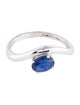Jewelmak 14K Sapphire Cocktail Ring